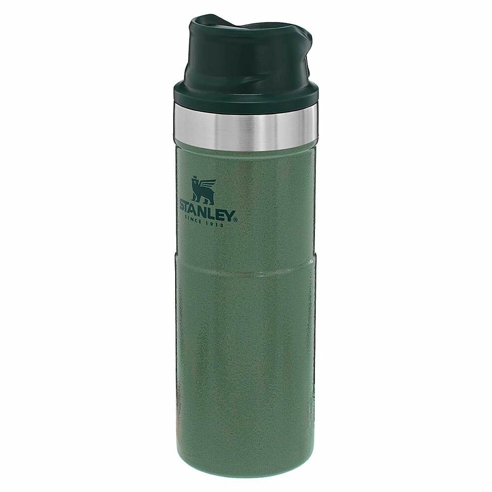 Походная посуда Stanley Trigger-Action Travel Mug 0.47 L green - фотография № 2