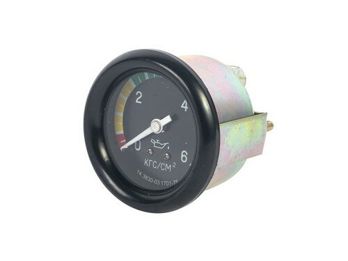 фото MTZ Манометр давления масла МТЗ, ЛТЗ, ВТЗ (6 атм.) (ан. МТТ-6)