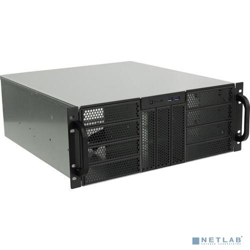 Procase Корпус Procase RE411-D11H0-E-55 Корпус 4U server case,11x5.25+0HDD, черный, без блока питания, глубина 550мм, MB EATX 12"x13" чёрный