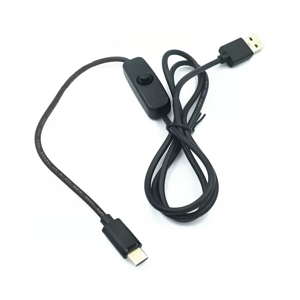 Провод USB - type C с выключателем