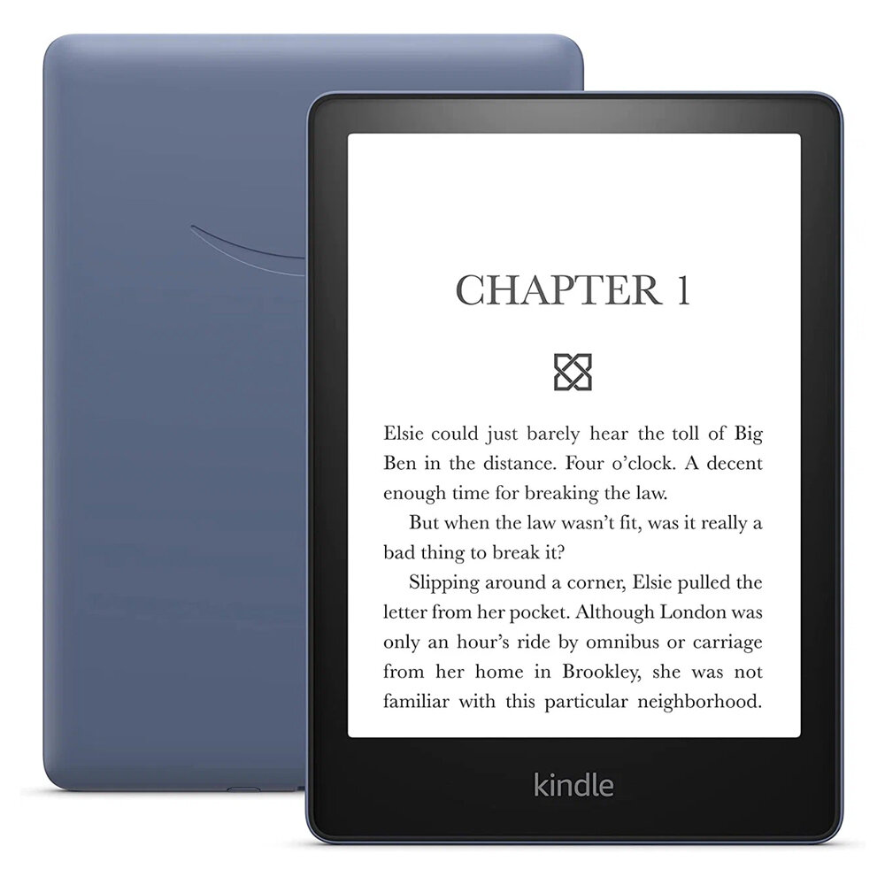 Электронная книга Amazon Kindle PaperWhite 2021 32Gb Blue Ad-Supported