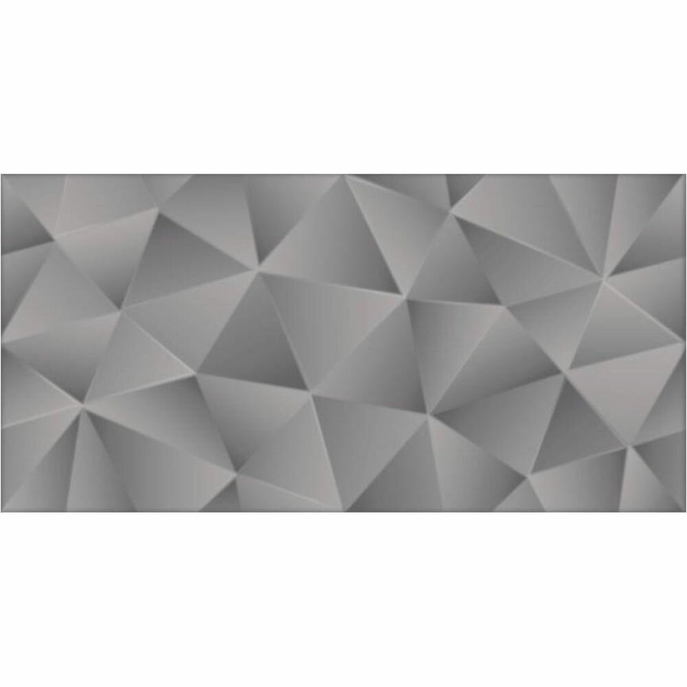 фото Плитка настенная Axima Largo Серая Рельеф 30х60 см (1.62 м2)