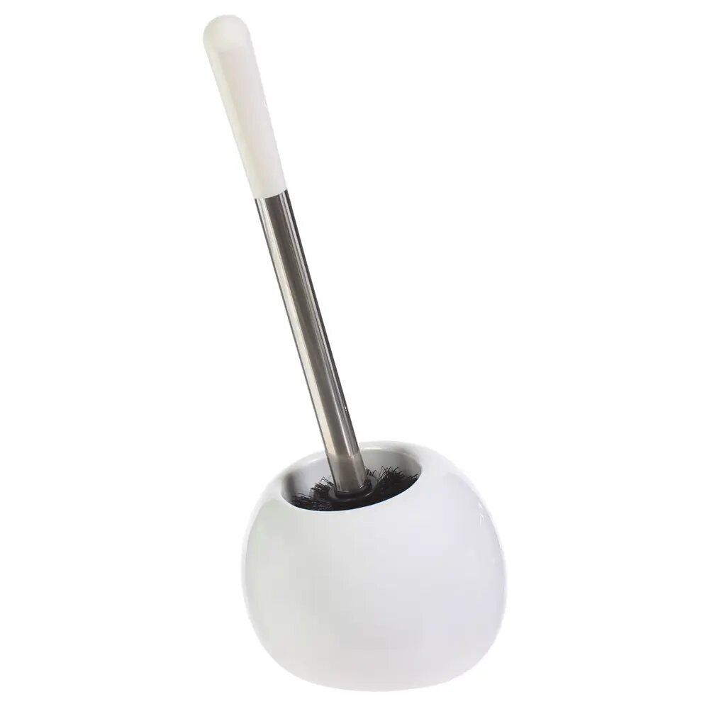 фото Ёршик для унитаза Sensea Essential цвет белый глянцевый