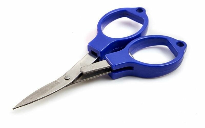 фото Ножницы раскладные 10 см синие Hemline 353.F.DB-blue