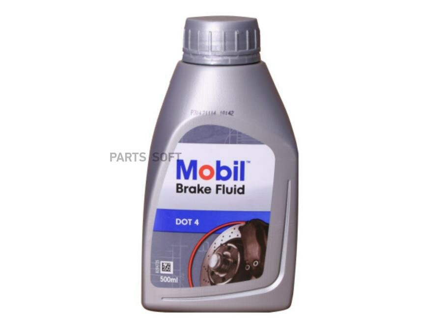 MOBIL Жидкость тормозная MOBIL 05л DOT 4 Brake Fluid universal