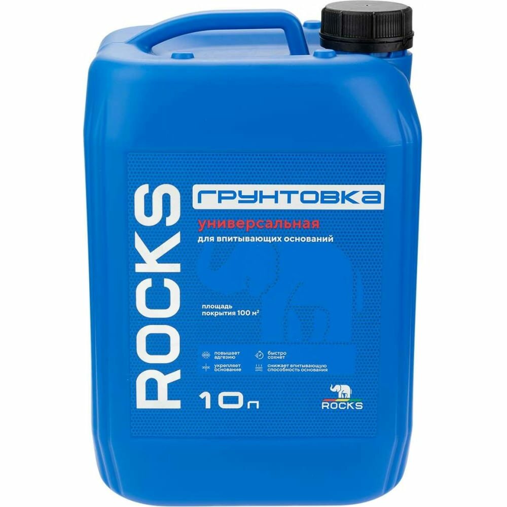 фото Универсальная грунтовка для сухих помещений ROCKS ROC800
