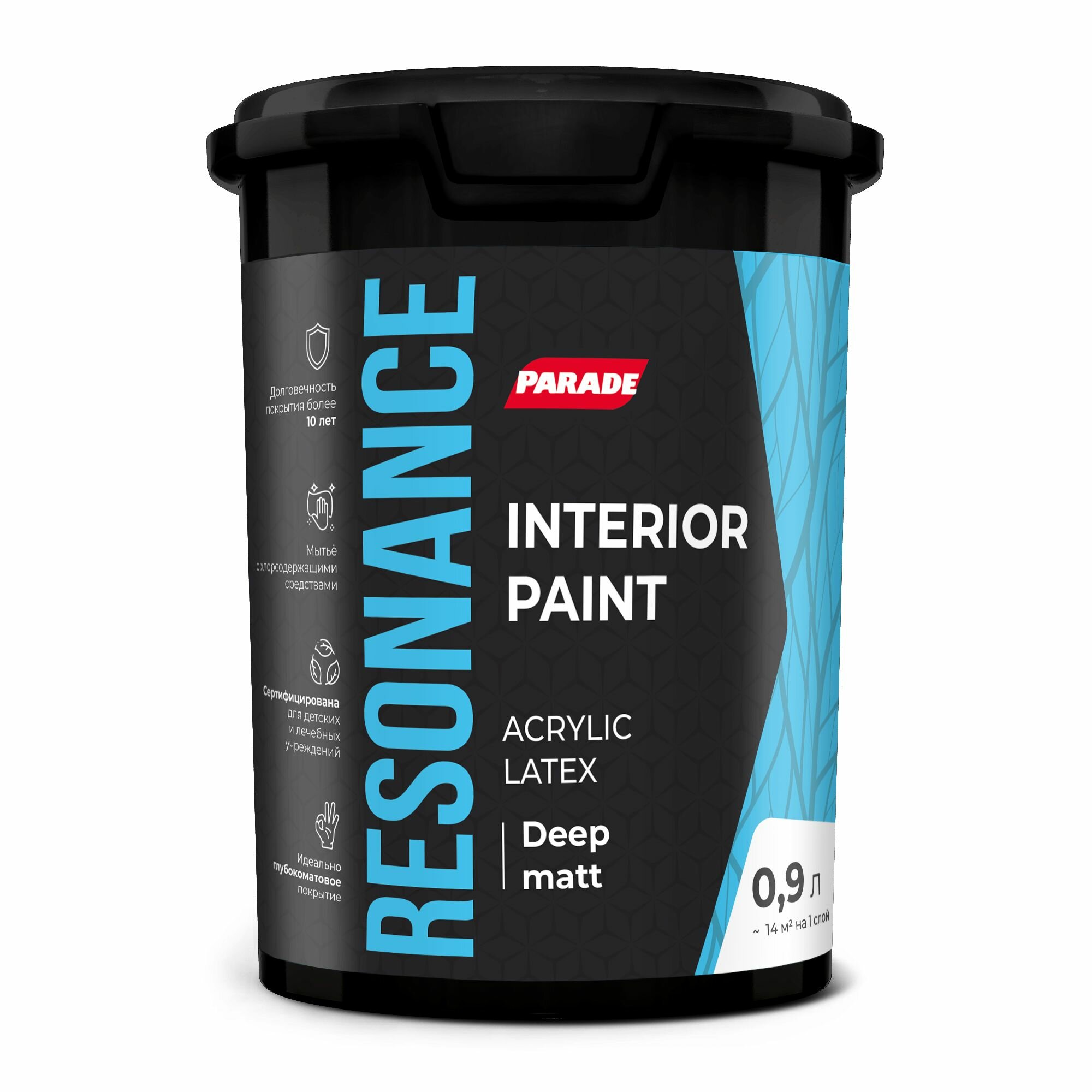 фото Краска интерьерная PARADE Resonance deep matt база C 0,9л