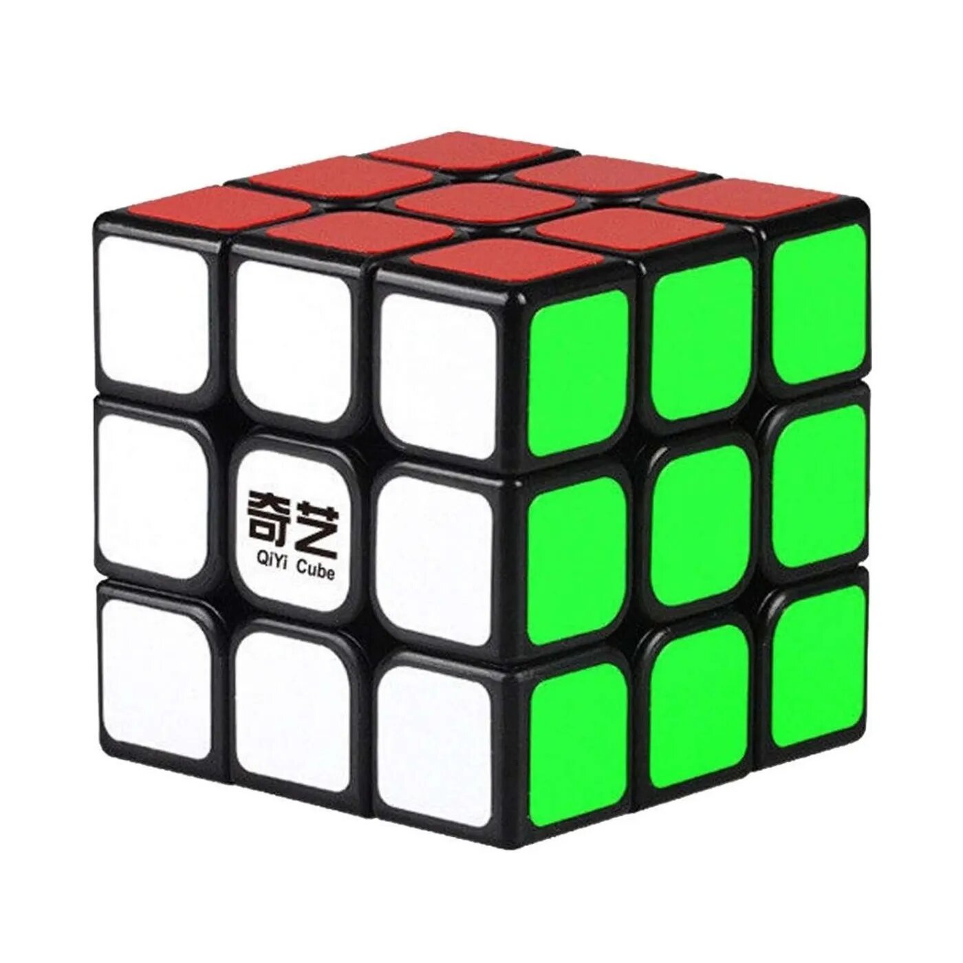 Кубик 3х3 головоломка SHANTOU черный пластик