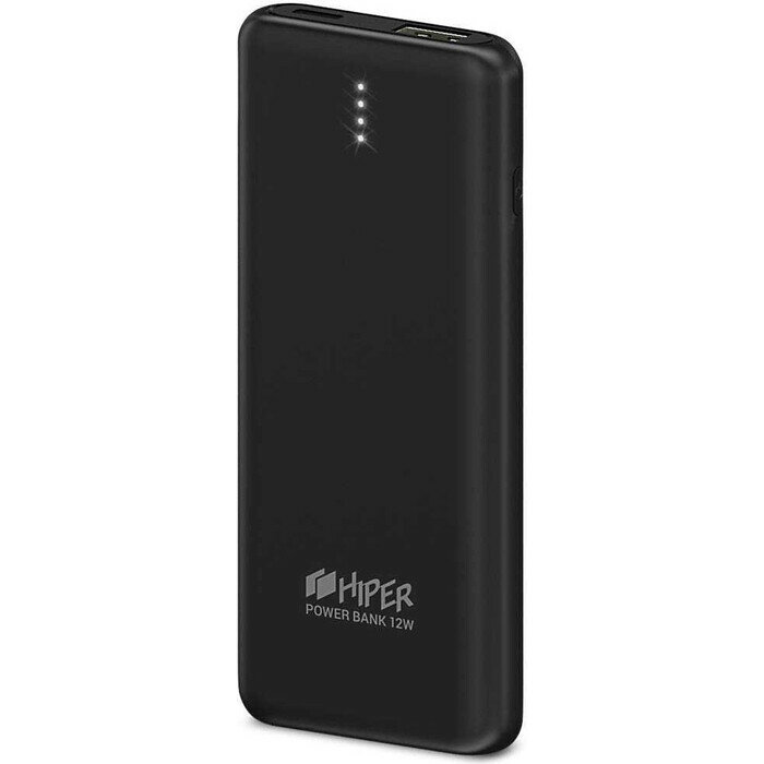 Мобильный аккумулятор Hiper PSL5000 5000mAh 2.1A 2xUSB черный (PSL5000 BLACK)