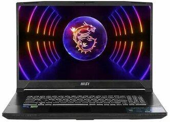 MSI 17.3" Ноутбук MSI GF76 Katana 17 B12VGK-274RU (1920x1080, Intel Core i7-12650H, RAM 16 ГБ, SSD 1 ТБ, RTX 4070, Win11 Home), 9S7-17L541-274