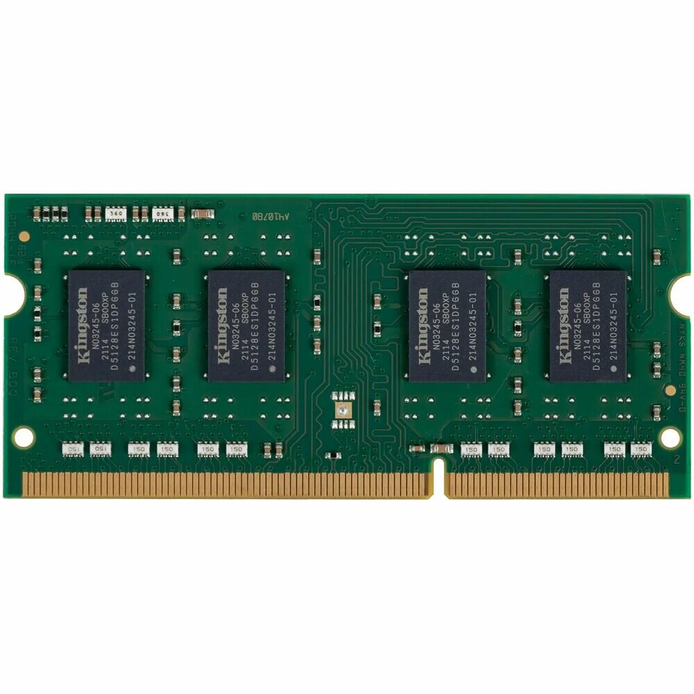 Оперативная память Kingston ValueRAM 4 ГБ DDR3 1600 МГц SODIMM CL11 KVR16S11S8/4WP