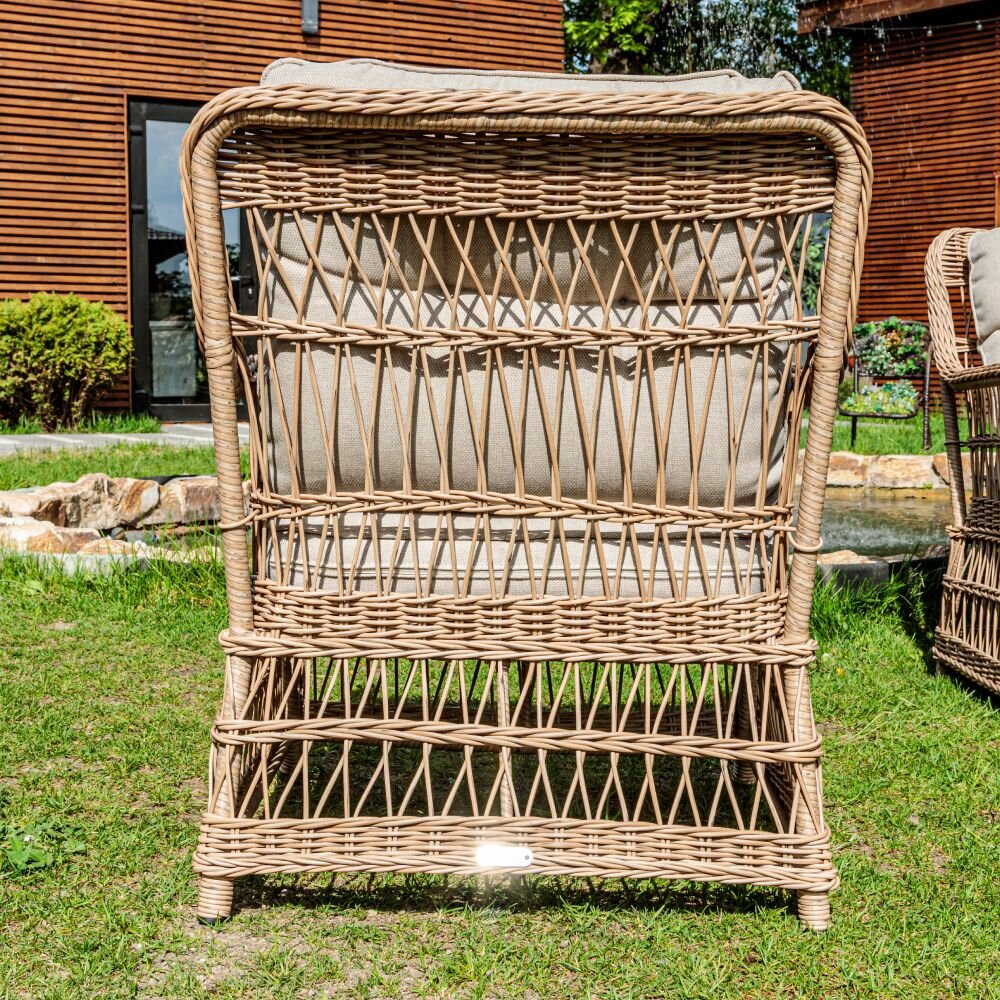Садовое кресло ISABELLA из искусственного ротанга - фотография № 2