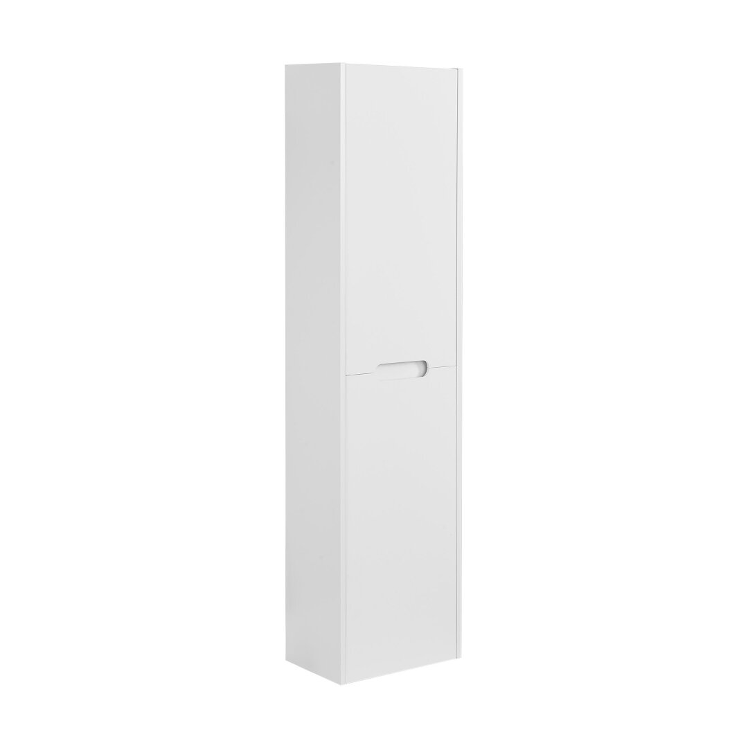 Шкаф-колонна AQUATON Оливия 1A254603OL010 1600х400х250 подвесной универсальный белый матовый