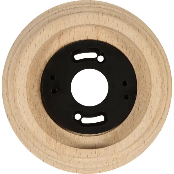 фото Рамка для розеток и выключателей Electraline 1 пост, цвет карельская сосна