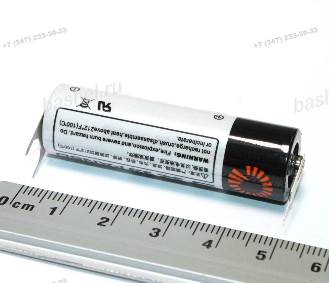 ER14505H/3PT, Батарейка, FANSO, (3,6V 2700mAh, размер AA, с выводами на плату)