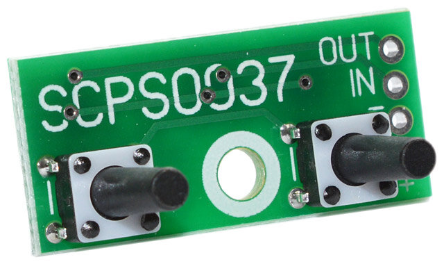 EKITS SCPS0037-25V-0.1 - Кнопочный контроллер импульсного стабилизатора напряжения с памятью до 25 В шаг 0.1 В SmartM электротовар