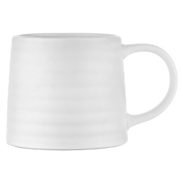 фото Кружка walmer swell 380мл фарфор белый