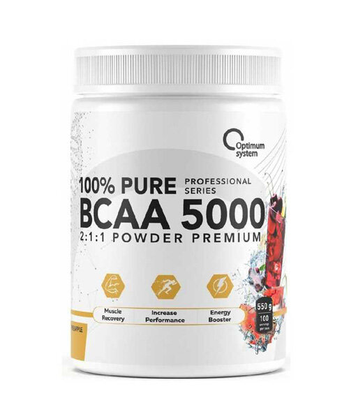 Bcaa 5000 Powder Optimum System 550 г (Кола-ваниль)