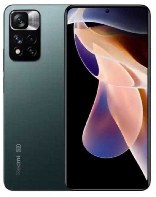 Xiaomi Redmi Note 11 Pro 5G CN 8/128 ГБ CN, Dual nano SIM, зелeный