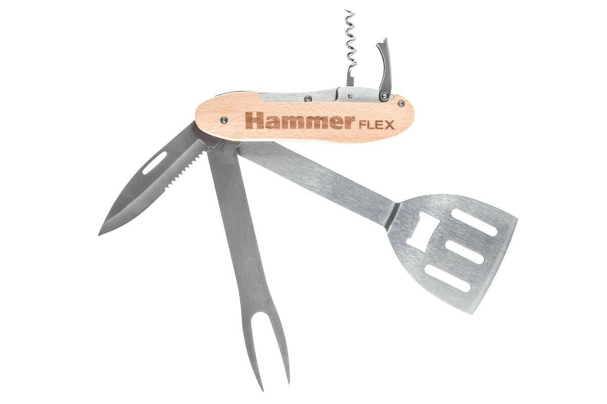 Аксессуар для грилей Hammer Flex 310-310 мультитул для гриля - фотография № 2