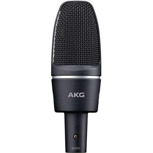 AKG C3000 - конденсаторный кардиоидный микрофон с 1' мембраной , 'паук' , без кейса