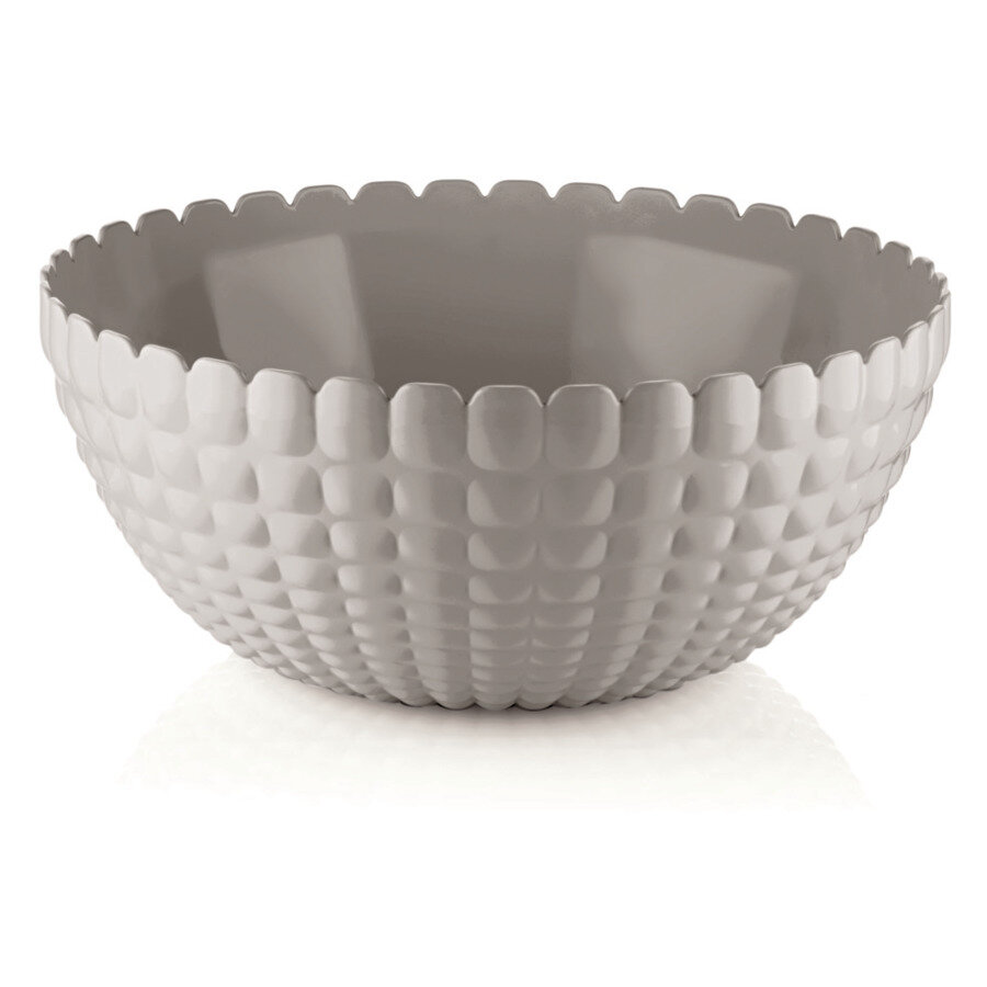 фото Салатник Guzzini Tiffany 5 л, пластик SAN, серо-бежевый