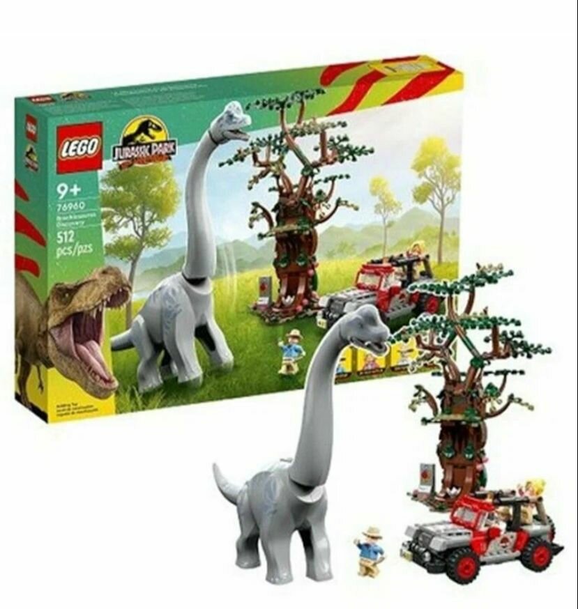 Конструктор LEGO Jurassic World 76960 Встреча с Брахиозавром