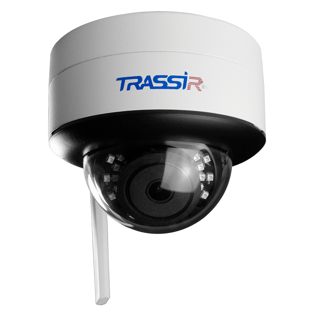 IP-камера TRASSIR TR-D3121IR2W v3 (2.8 мм) с Wi-Fi уличная/внутренняя