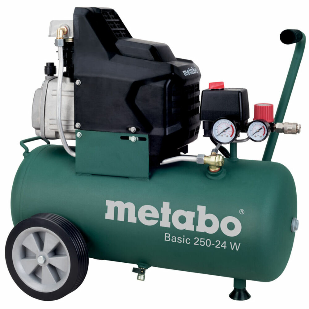 Компрессор масляный Metabo Basic 250-24 W 24 л 1.5 кВт