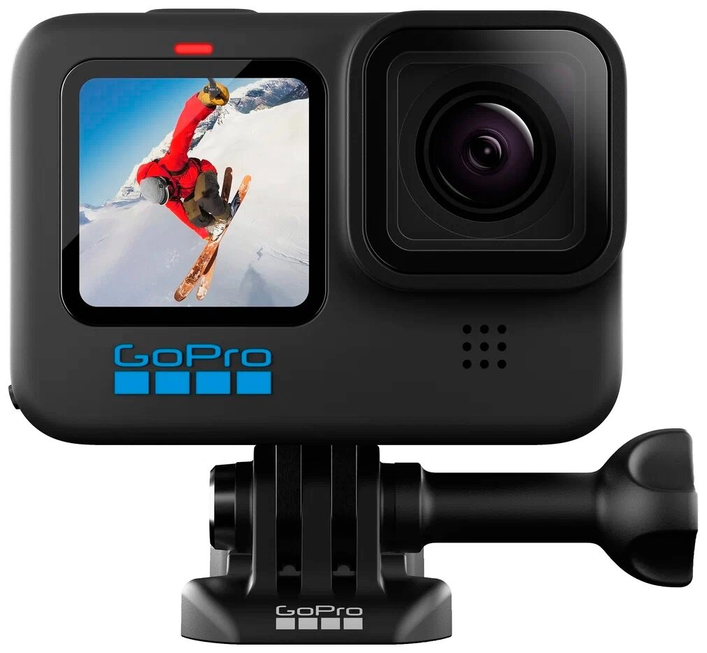 Экшн-камера GoPro HERO10 1x 23Mpix черный