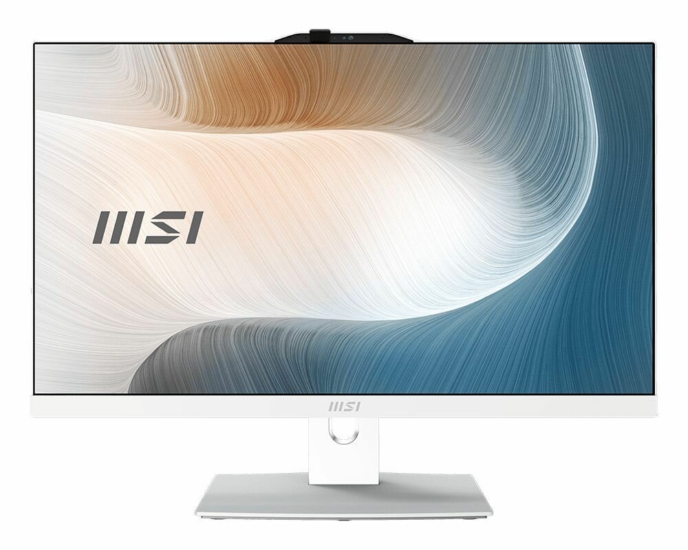 MSI Modern AM242P 12M-800XRU [9S6-AE0712-800] WHITE 23.8" {FHD i5 1235U/16384Mb/256SSDGb//noOS + KB+M}