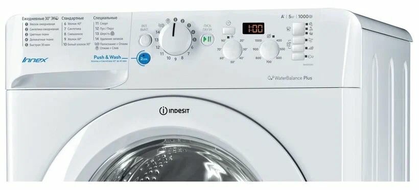 Стиральная машина Indesit BWSD 51051, белый - фотография № 3