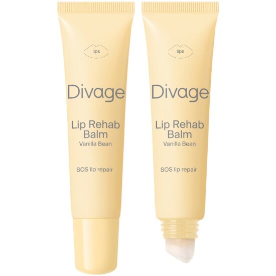 Бальзам для губ Divage Lip Rehab Balm с ароматом ванили