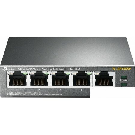 Неуправляемый коммутатор TP-Link TL-SF1005P V1