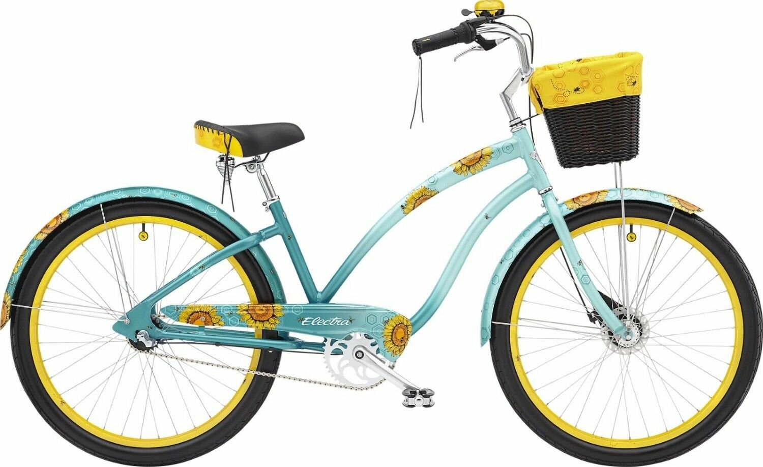 Велосипед Electra Honeycomb 3I (Велосипед Electra Honeycomb 3I 26" step thru 26 GN, зеленый, 1049934)
