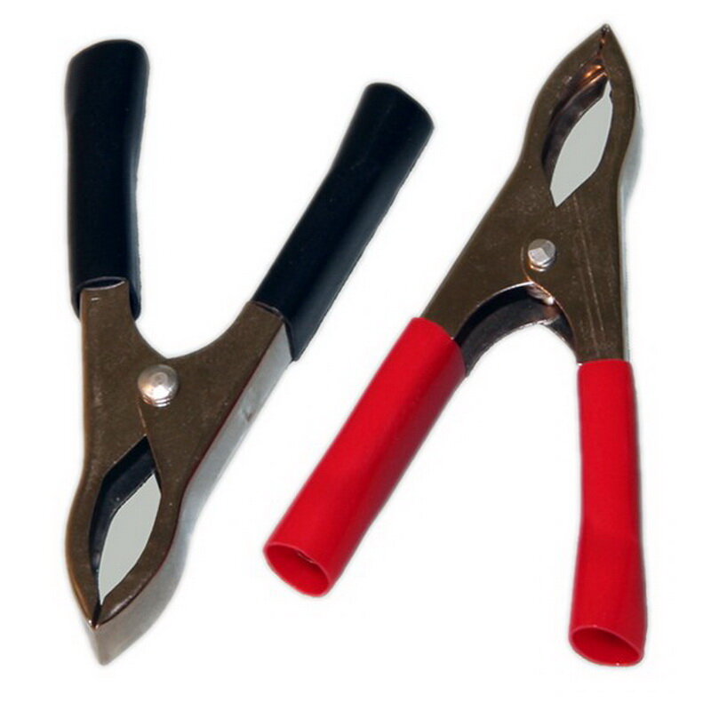 фото Зажимы "крокодил" 70мм 15А, 2 шт., Pro Legend