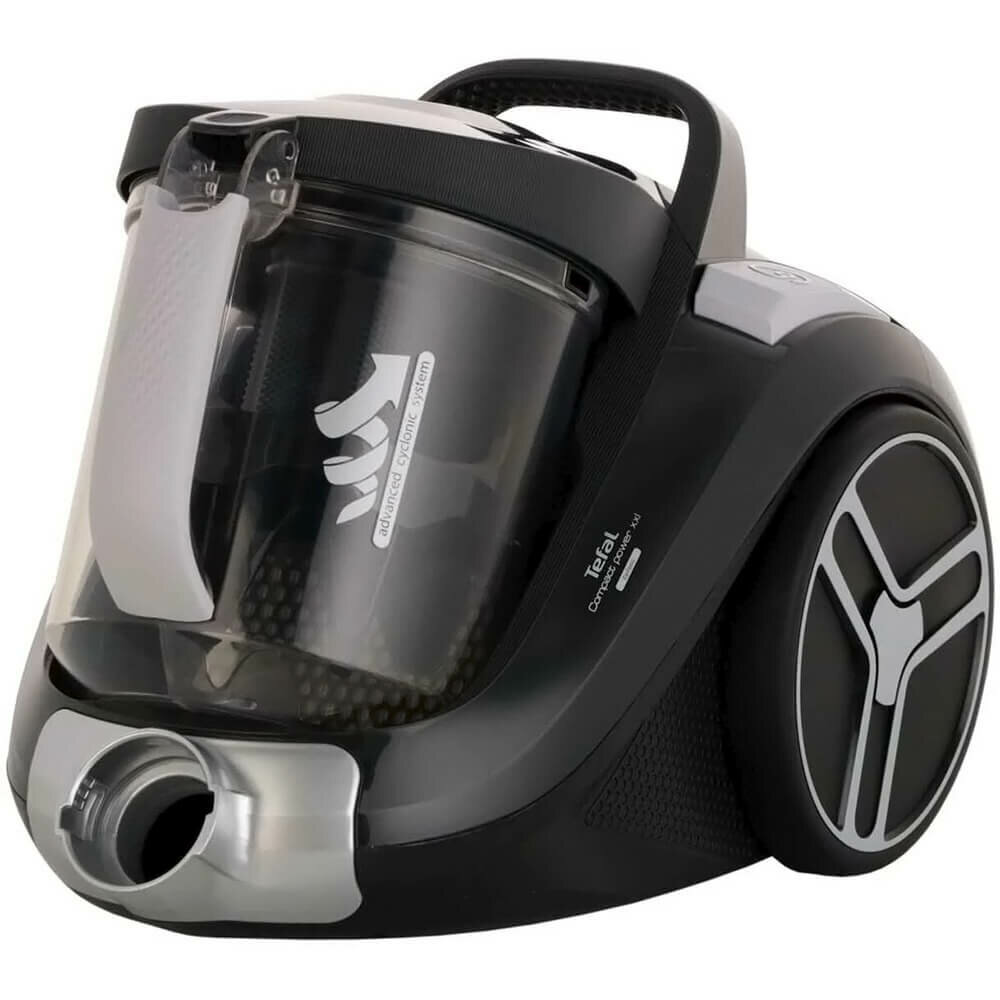 Пылесос для дома Tefal Swift Power Cyclonic TW4826EA с контейнером серый