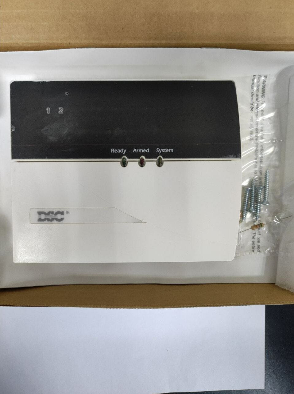 PC 5502 Z2 2-х зонный пульт со светодиодной индикацией для 8вх.зон