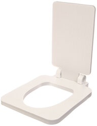 Сиденье для уличного туалета, 38 × 50 см, с квадратной крышкой, пенополистирол