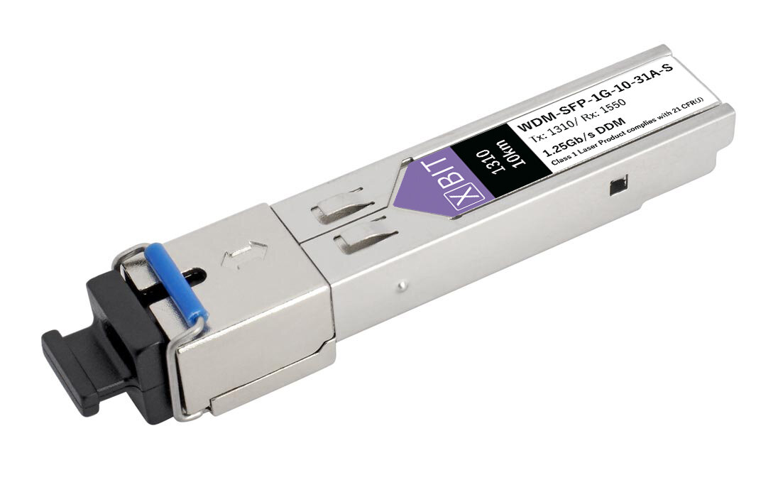 Модуль SFP 1G WDM SC (14dB) 1310нм 20км