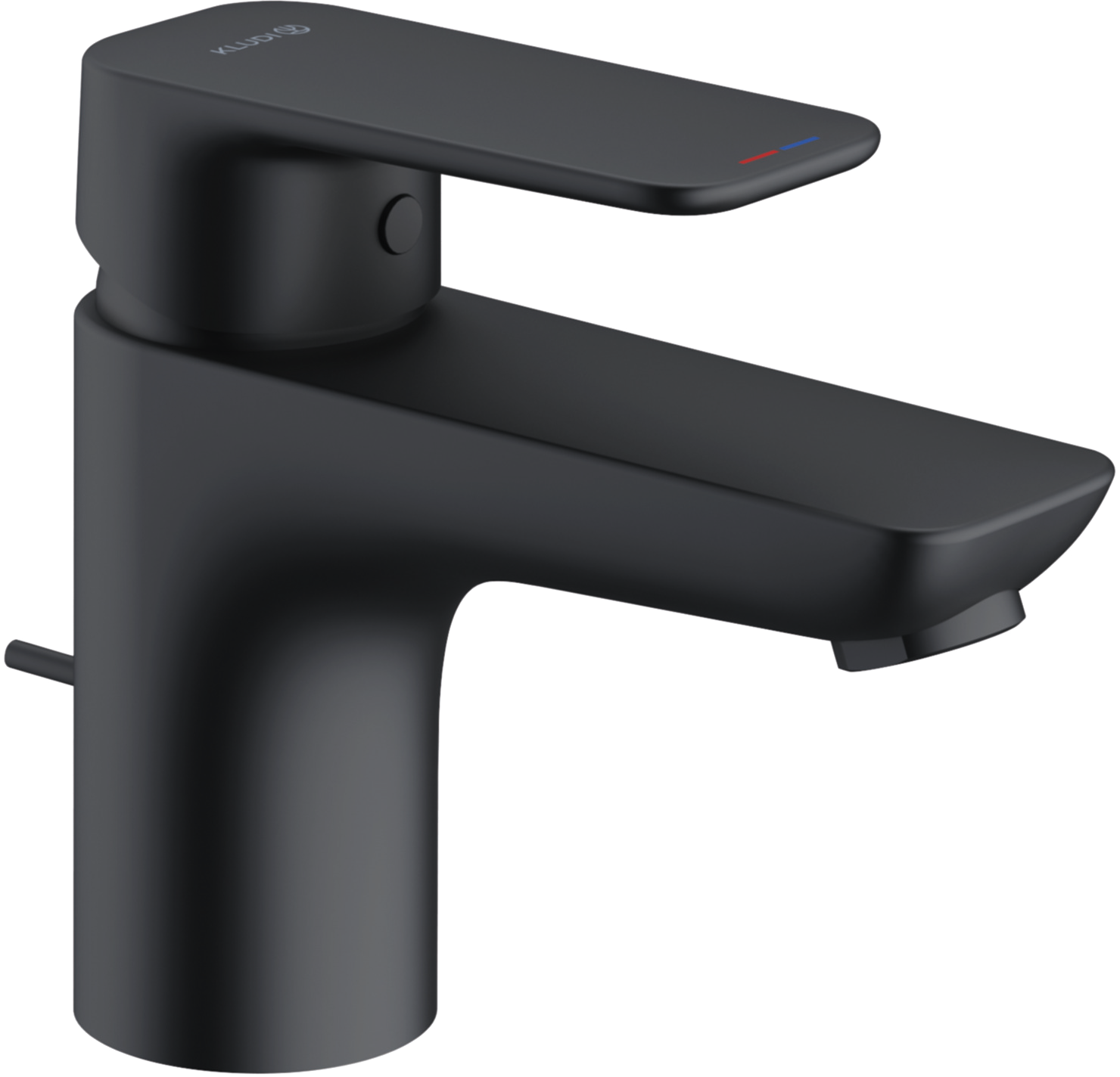 Смеситель для раковины Kludi Pure&Style 403823975 черный матовый