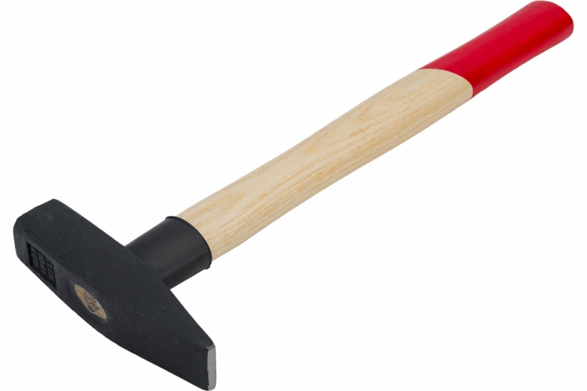 фото Молоток Политех с квадратным бойком, деревянная ручка, 400г 2535040