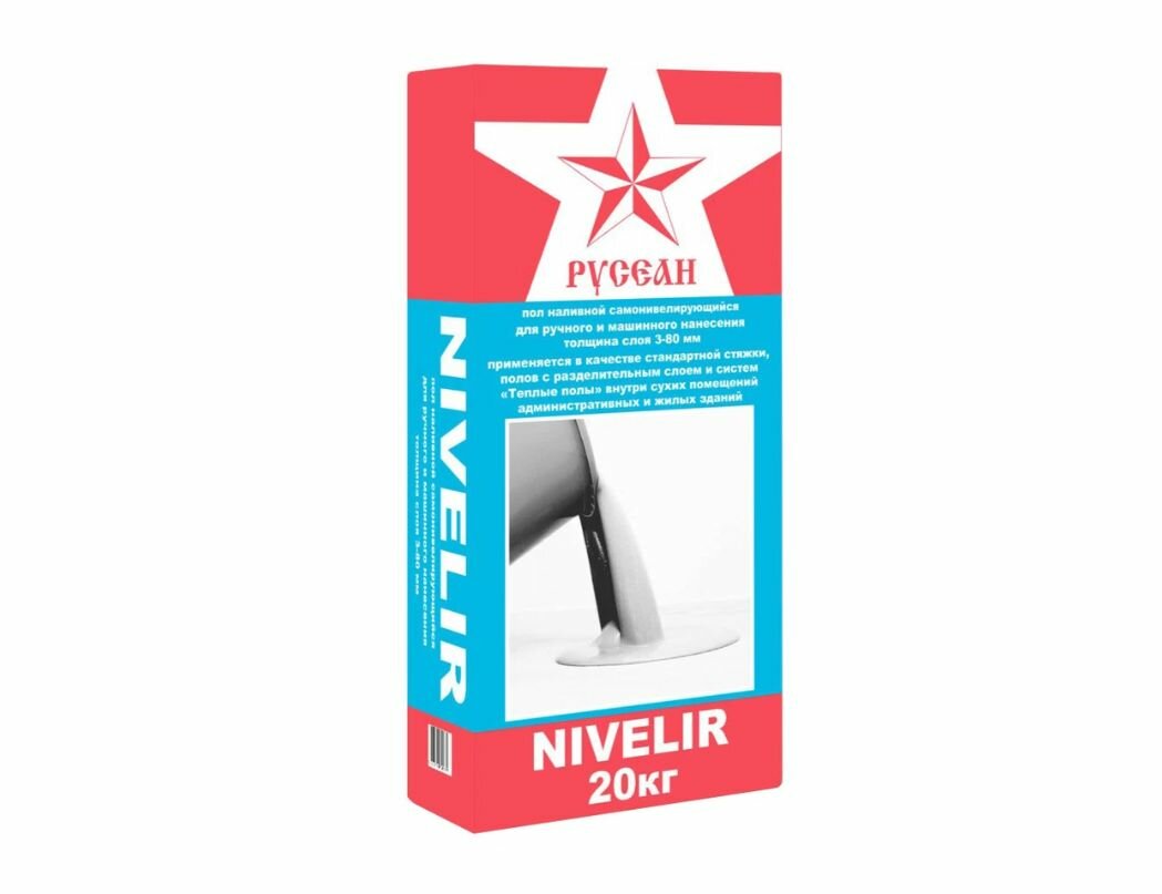 Финишная смесь Русеан Nivelir