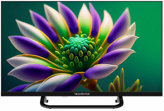 Телевизор 24" Topdevice TDTV24CS04H_BK (HD 1366x768, Smart TV) черный