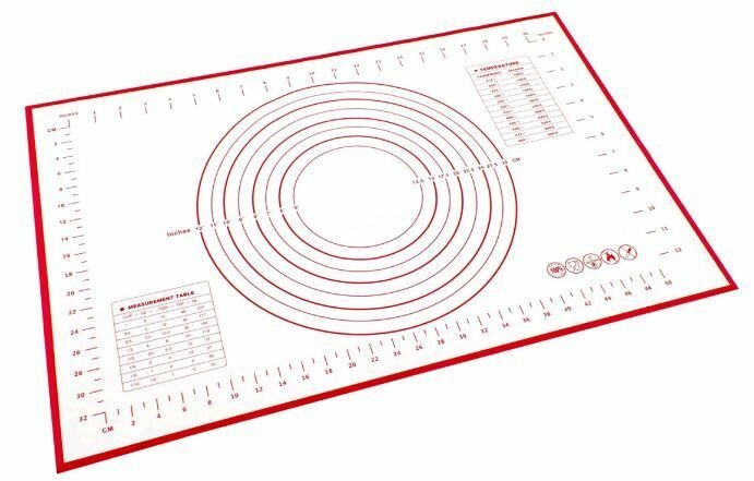 Силиконовый коврик BRADEX TK 0495, 60х40х0,4 см, с разметкой