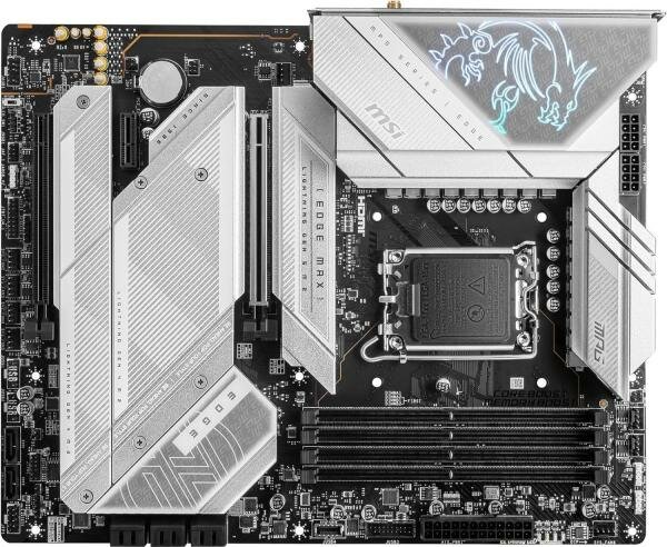 Материнская плата MSI MPG Z790 EDGE TI MAX WIFI Socket 1700 Z790 4xDDR5 2xPCI-E 16x 1xPCI-E 1x 8xSATA III ATX Retail