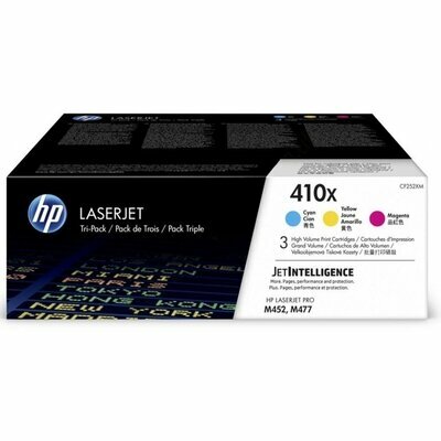 Картридж лазерный HP 410X CF252XM CMY для CLJ 377/477/452 (3шт/уп), 831441