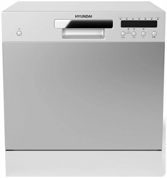 Hyundai Посудомоечная машина Hyundai DT402 белый (компактная)