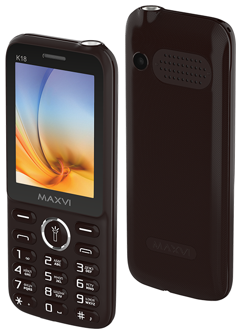 Мобильный телефон Maxvi K18 Black