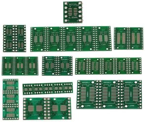 Комплект печатных плат MyPads из 35 шт., SMD Turn to DIP SOP MSOP SSOP TSSOP SOT23 8 10 14